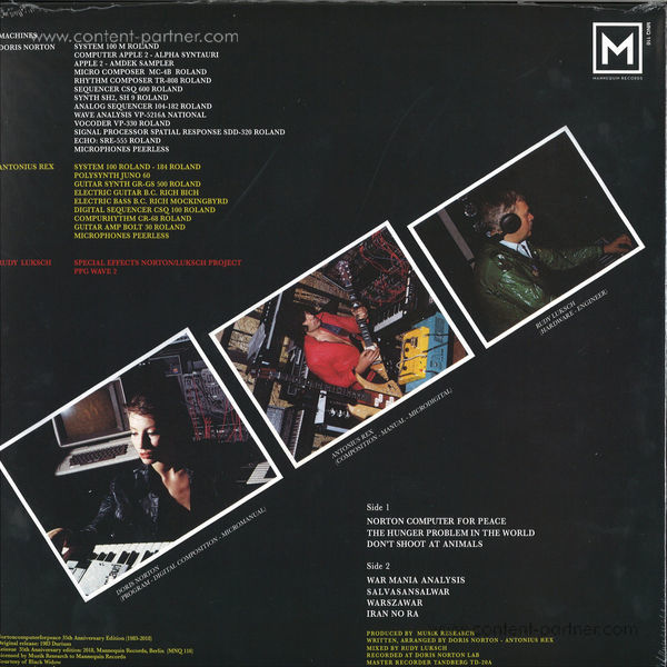 Doris Norton - Norton Computer for Peace (Back)