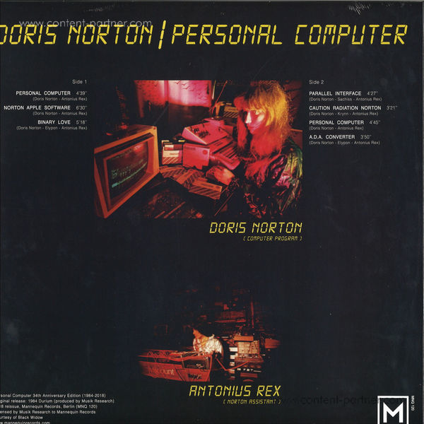 Doris Norton - Personal Computer (Back)