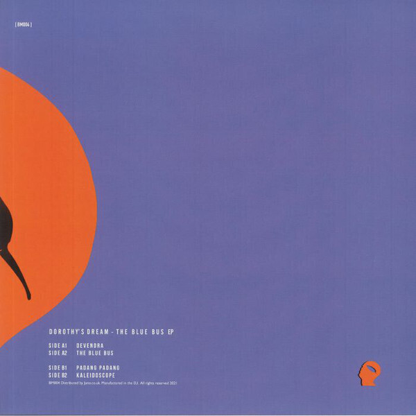 Dorothy's Dream - The Blue Bus EP (limited 180 gram vinyl 12") (Back)