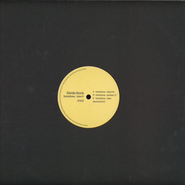 DoubtingThomas - Tandem EP (Back)
