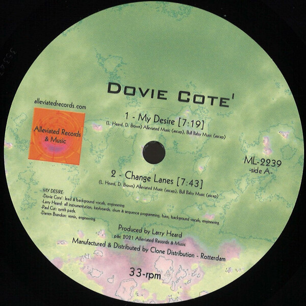 Dovie Cote' - Dovie Cote' EP