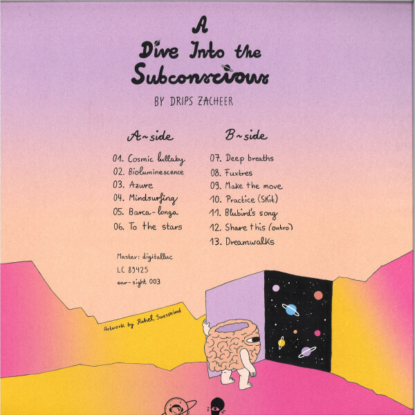 Drips Zacheer - A Dive Into The Subconscious (Back)