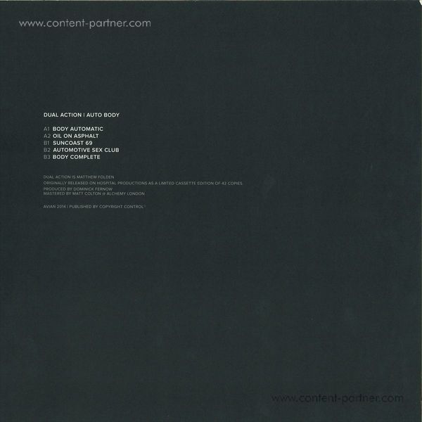 Dual Action - Auto Body (Back)