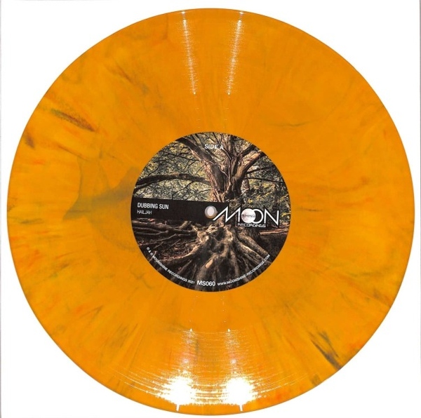 Dubbing Sun - Hail Jah / Evilman [orange marbled vinyl / label s