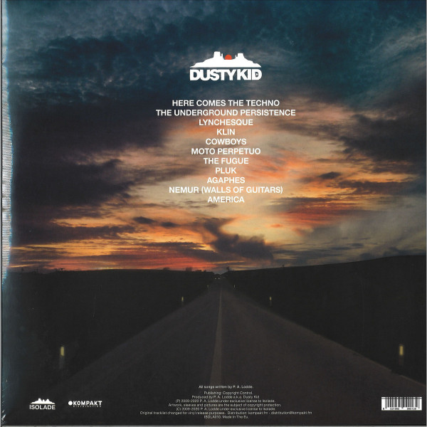 Dusty Kid - A Raver's Diary (Back)