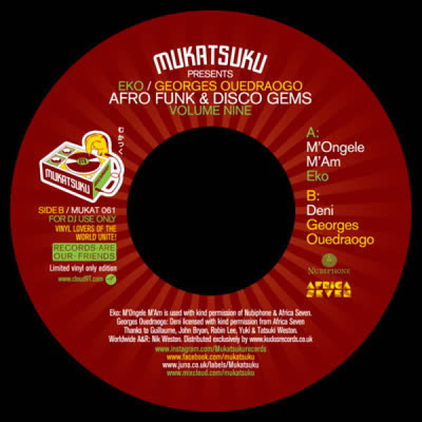 EKO & Georges Ouedraogo - Afro Funk & Disco Gems Vol.9