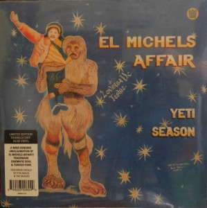EL MICHELS AFFAIR - YETI SEASON (Ltd. Clear Blue Vinyl) (Back)