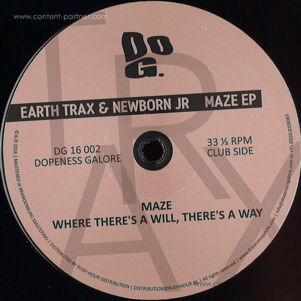 Earth Trax & Newborn Jr. - Maze EP