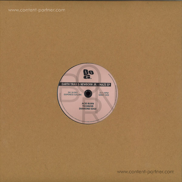 Earth Trax & Newborn Jr. - Maze EP (Back)