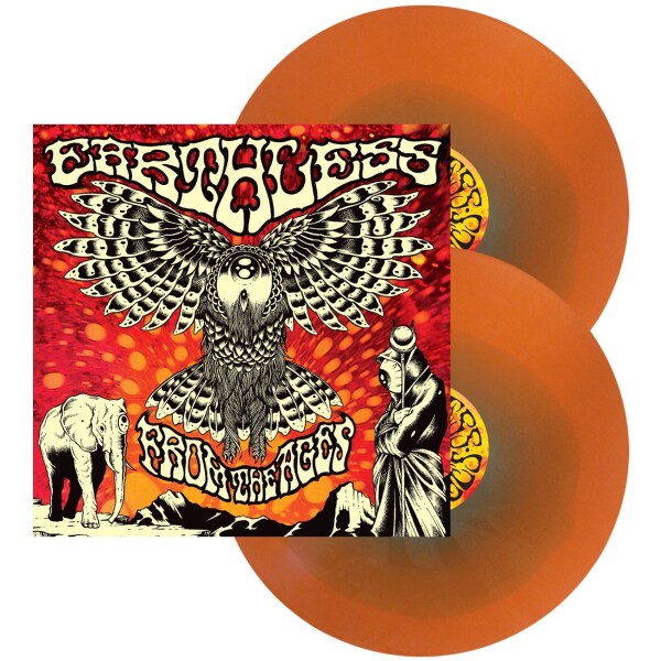 Earthless - From The Ages (2LP/Blue in Orange/Remastered) (Back)