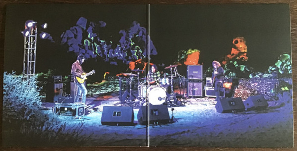 Earthless - Live In the Mojave Desert Vol. 1 (Gold Vinyl) (Back)