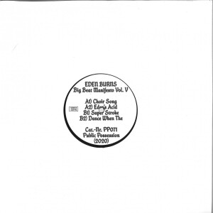 Eden Burns - Big Beat Manifesto Vol. V (Back)