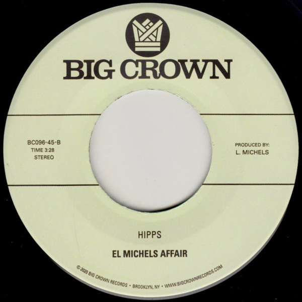 El Michels Affair feat. Bobby Oroza - Reasons (7") (Back)