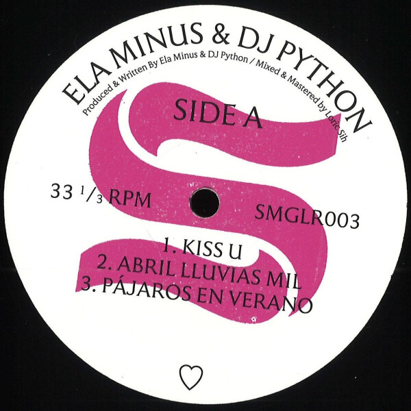 Ela Minus & DJ Python - Corazón EP (Ltd Edition)