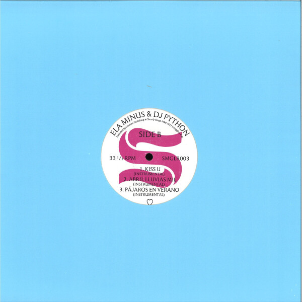Ela Minus & DJ Python - Corazón EP (Ltd Edition) (Back)