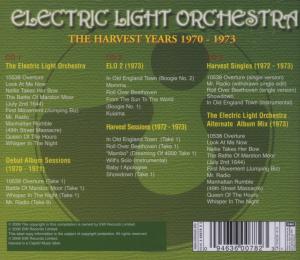 Electric Light Orchestra - The Harvest Years 1970-1973 (Back)