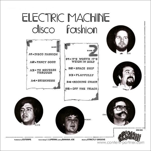 Electric Machine - Disco Fashion (Back)