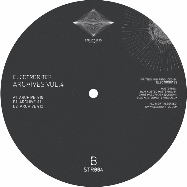 Electrorites - Archives Vol. 4 (Colored Vinyl) (Back)