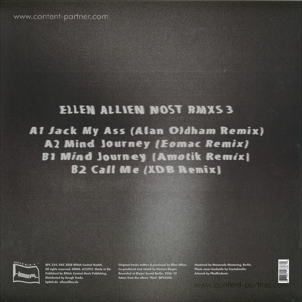 Ellen Allien - Nost Rmxs 3 (Back)
