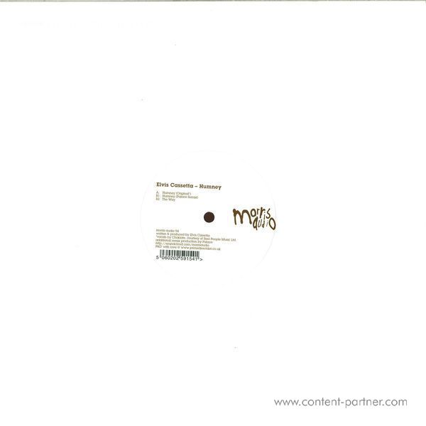 Elvis Cassetta - Humney (Incl Palace Remix) (Back)