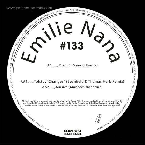 Emilie Nana - Compost Black Label 133