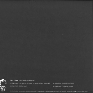 End Train - Body Business EP (Back)