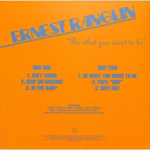 Ernest Ranglin - Be What You Want To Be (Reissue) (Back)