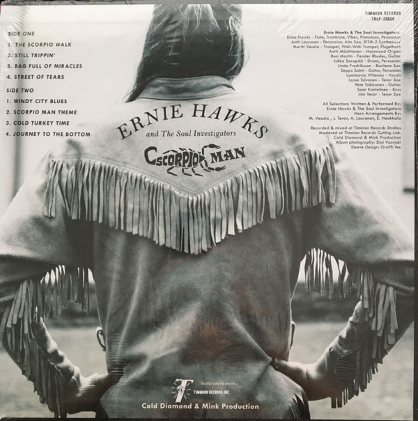 Ernie Hawks & The Soul Investigators - Scorpio Man (LP) (Back)