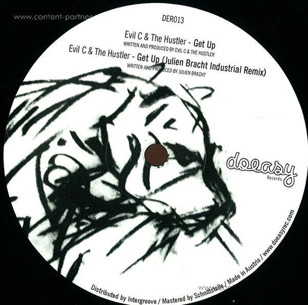 Evil C & The Hustler - Get Up EP, Julien Bracht Remix