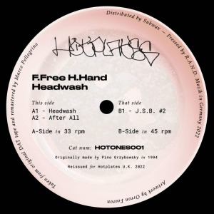 F. Free & H. Hand - Headwash (1995 reissue)