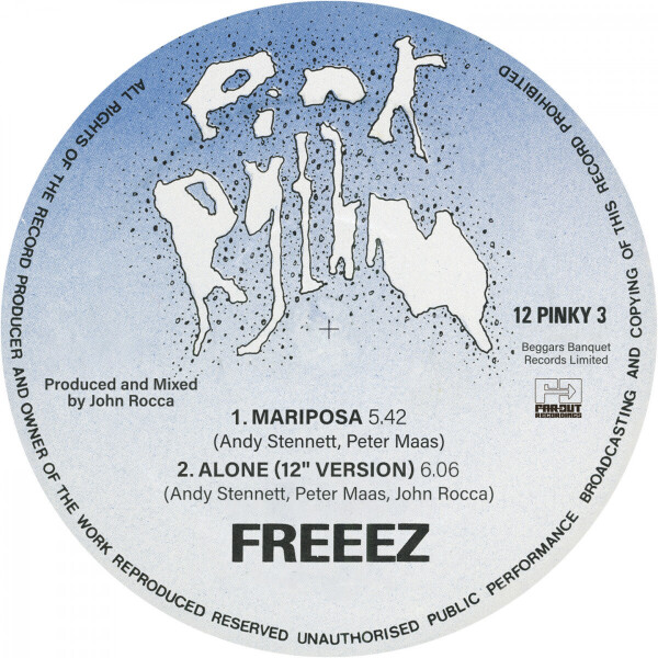FREEEZ - MARIPOSA / ALONE