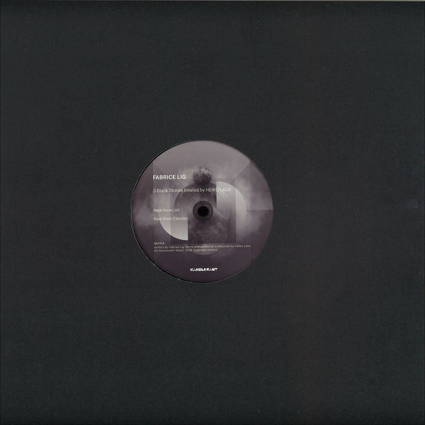 Fabrice Lig - 3 Black Stones treated by Heiko Laux (Back)