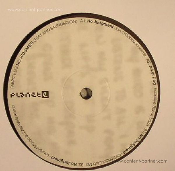 Fabrice Lig - No Judgment Feat. Ann Saunderson