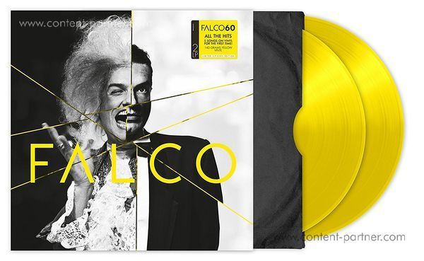 Falco - Falco 60 (Ltd. 2LP on Yellow Vinyl) (Back)