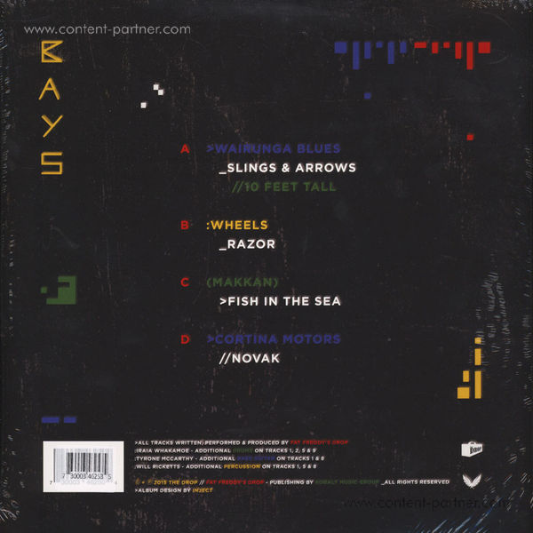 Fat Freddy's Drop - Bays (2LP Gatefold + MP3) (Back)