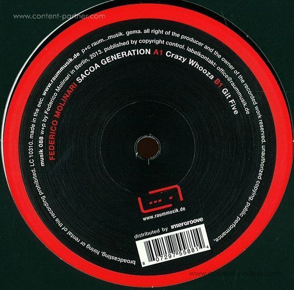 Federico Molinari - Sacoa Generation (Back)