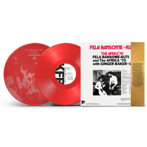 Fela Kuti and The Africa '70 with Ginger Baker - Live! (Ltd. Edition Red 2LP)