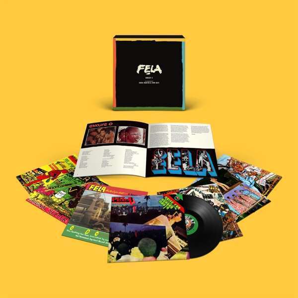 Fela Kuti - Boxset #5 curated by Chris Martin & Femi Kuti Ltd.