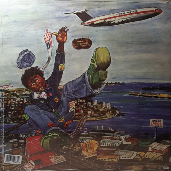 Fela Kuti - Johnny Just Drop (J.J.D.) (LP) (Back)