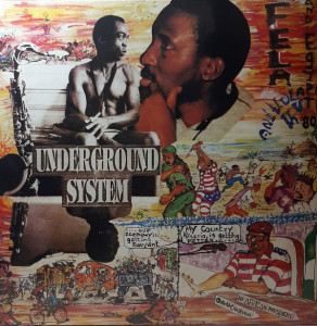 Fela Kuti - Underground System (LP) (Back)