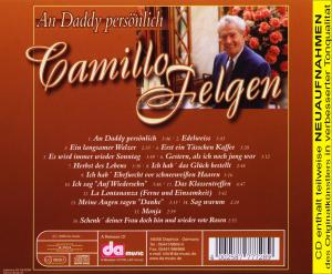 Felgen,Camillo - An Daddy Pers”nlich (Enth„lt Re-Recordin (Back)