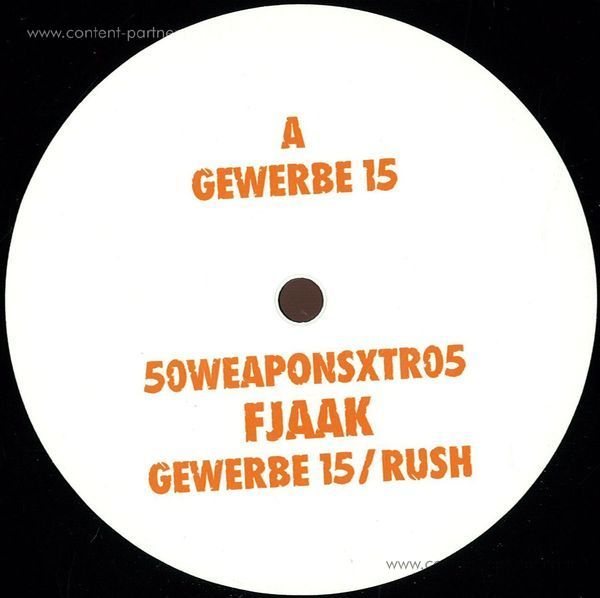 Fjaak - Gewerbe 15 / Rush (White Label 12'')