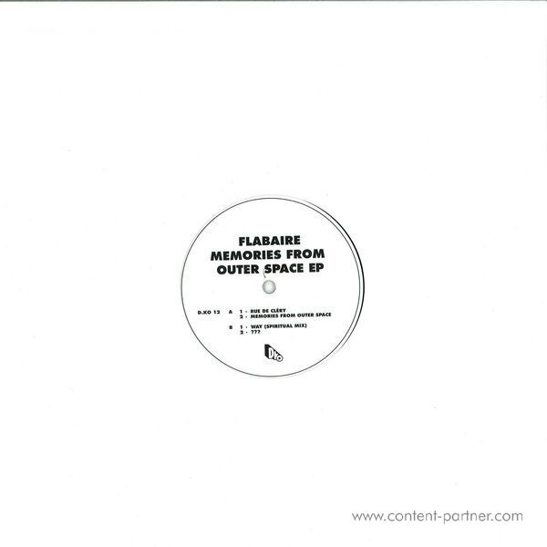 Flabaire - Memories From Outer Space EP (Back)