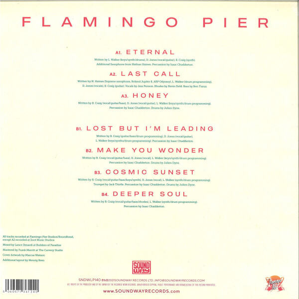 Flamingo Pier - Flamingo Pier (Vinyl LP) (Back)