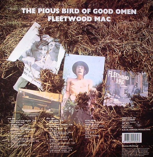Fleetwood Mac - Pious Bird Of Good Omen (Back)