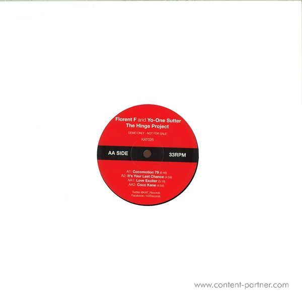 Florent F And Yo-one Sutter - The Hinge Project (Back)