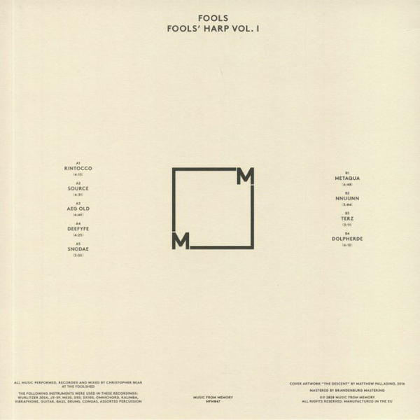 Fools - FOOLS HARP VOL.1 (Back)