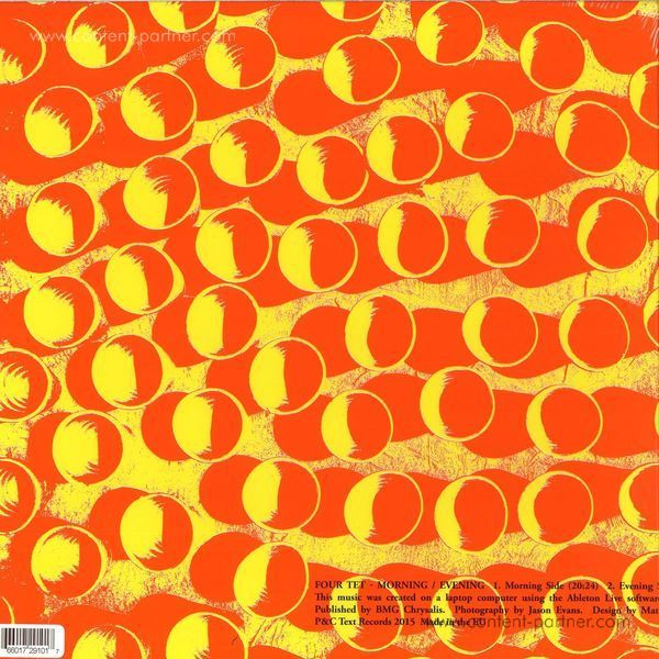Four Tet - Morning / Evening (Back)