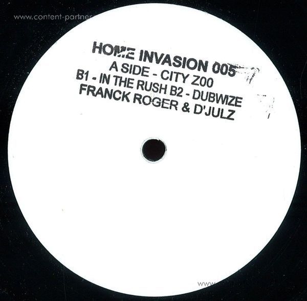 Franck Roger & D'Julz - Home Invasion #5 (Back)
