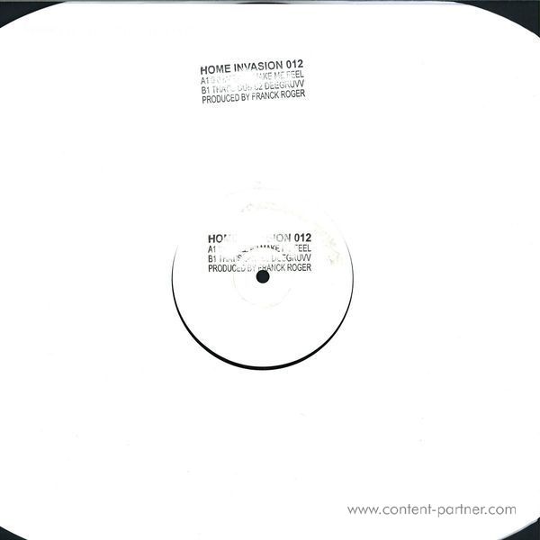 Franck Roger - Friendly Feel EP (Back)